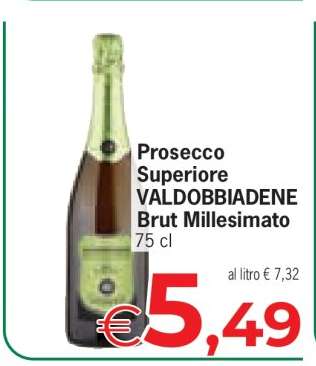 Prosecco Superiore VALDOBBIADENE Brut Millesimato