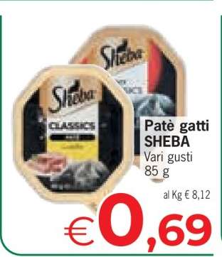 Patè gatti SHEBA