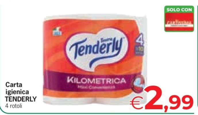 CARTA IGIENICA TENDERLY
