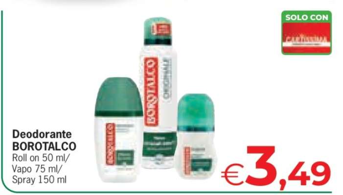 DEODORANTE BOROTALCO