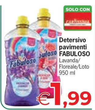 Detersivo pavimenti FABULOSO