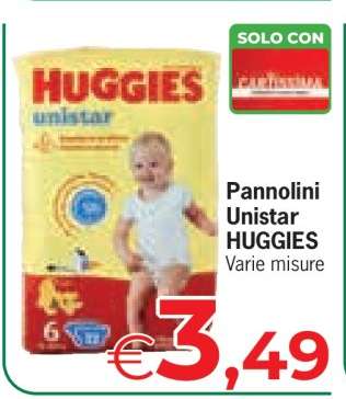 Pannolini Unistar HUGGIES