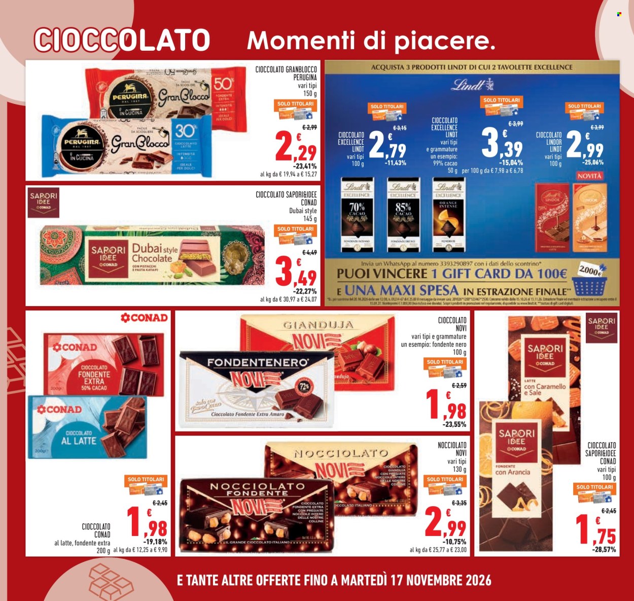 Volantino Conad - 5/11/2026 - 17/11/2026. Pagina 16