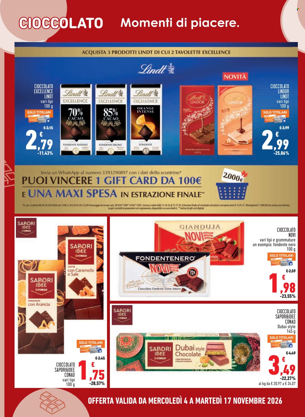 Volantino Conad - 4/11/2026 - 17/11/2026. Pagina 10