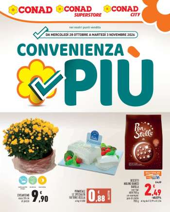 Volantino Conad - 28/10/2026 - 3/11/2026.