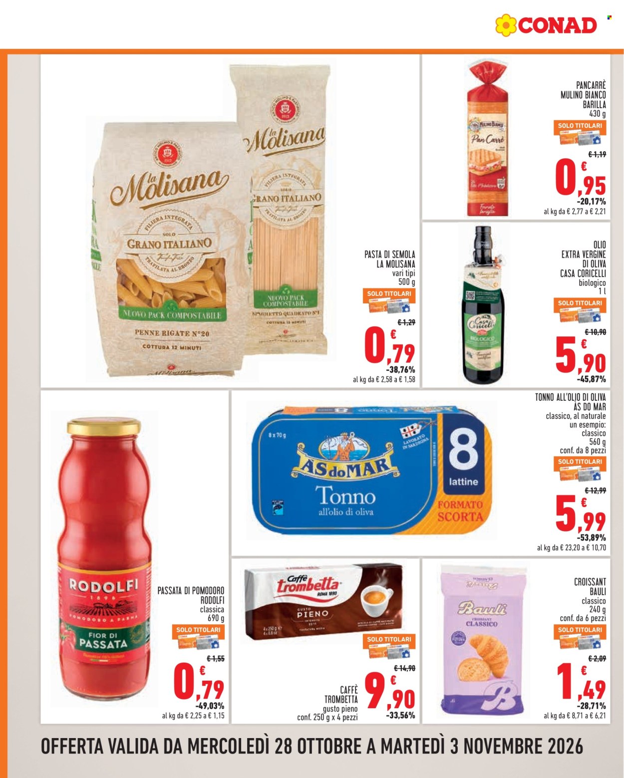 Volantino Conad - 28/10/2026 - 3/11/2026. Pagina 6
