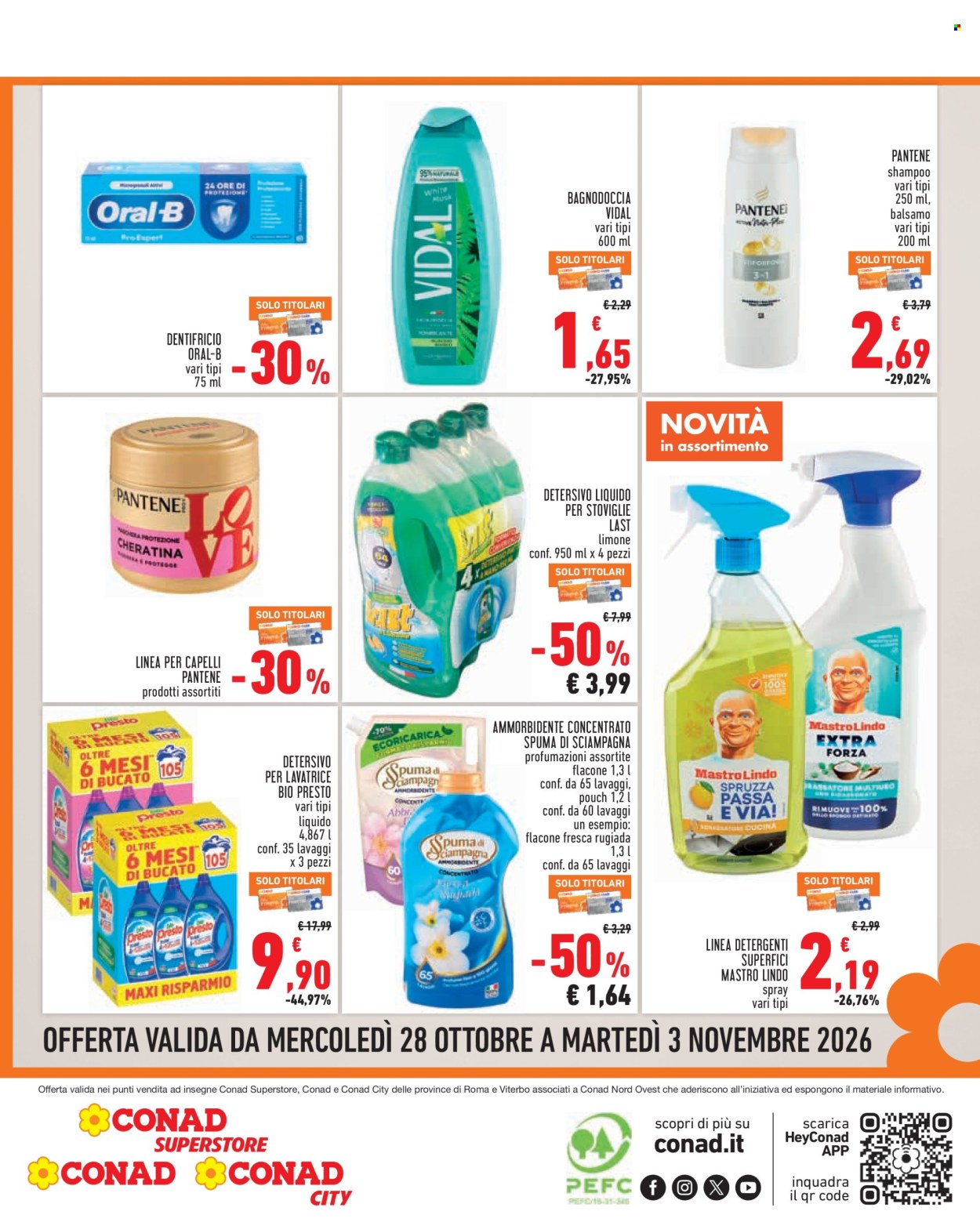 Volantino Conad - 28/10/2026 - 3/11/2026. Pagina 8