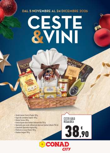 Volantino Conad - 5/11/2026 - 24/12/2026.