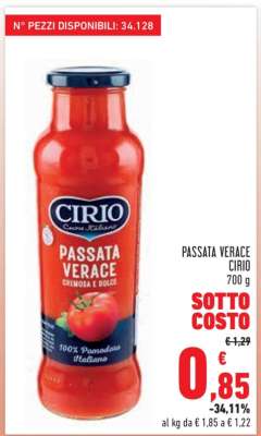 Passata Verace Cirio