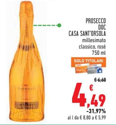 Prosecco DOC Casa Sant'Orsola