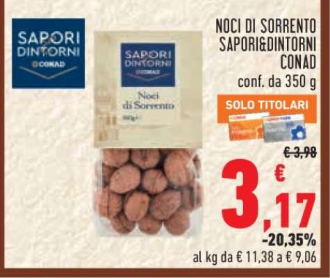 Noci di Sorrento Sapori&Dintorni Conad