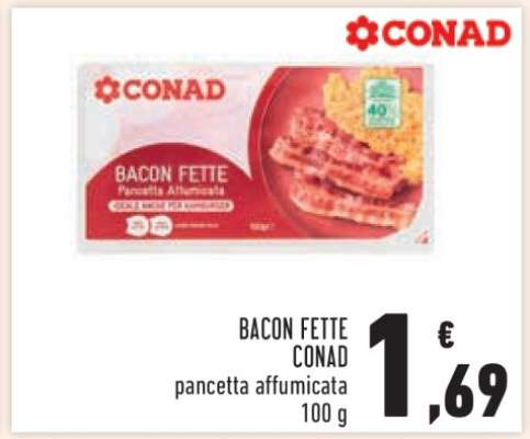 BACON FETTE CONAD