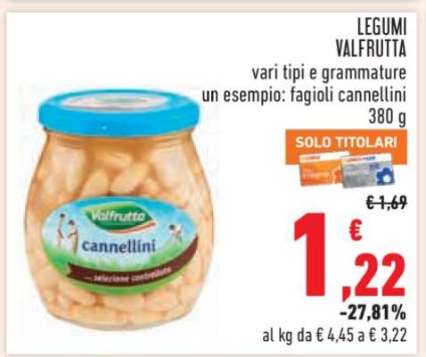 LEGUMI VALFRUTTA