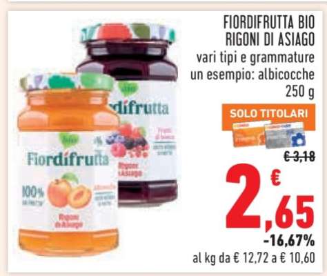 Fiordifrutta Bio Rigoni di Asiago
