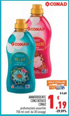 Ammorbidente concentrato CONAD