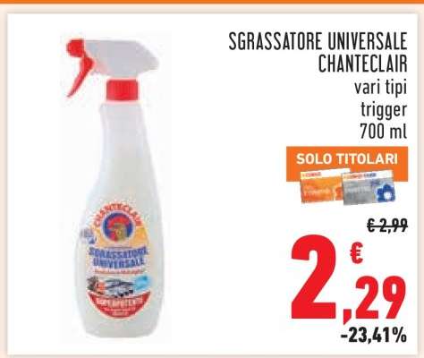 Sgrassatore Universale Chanteclair