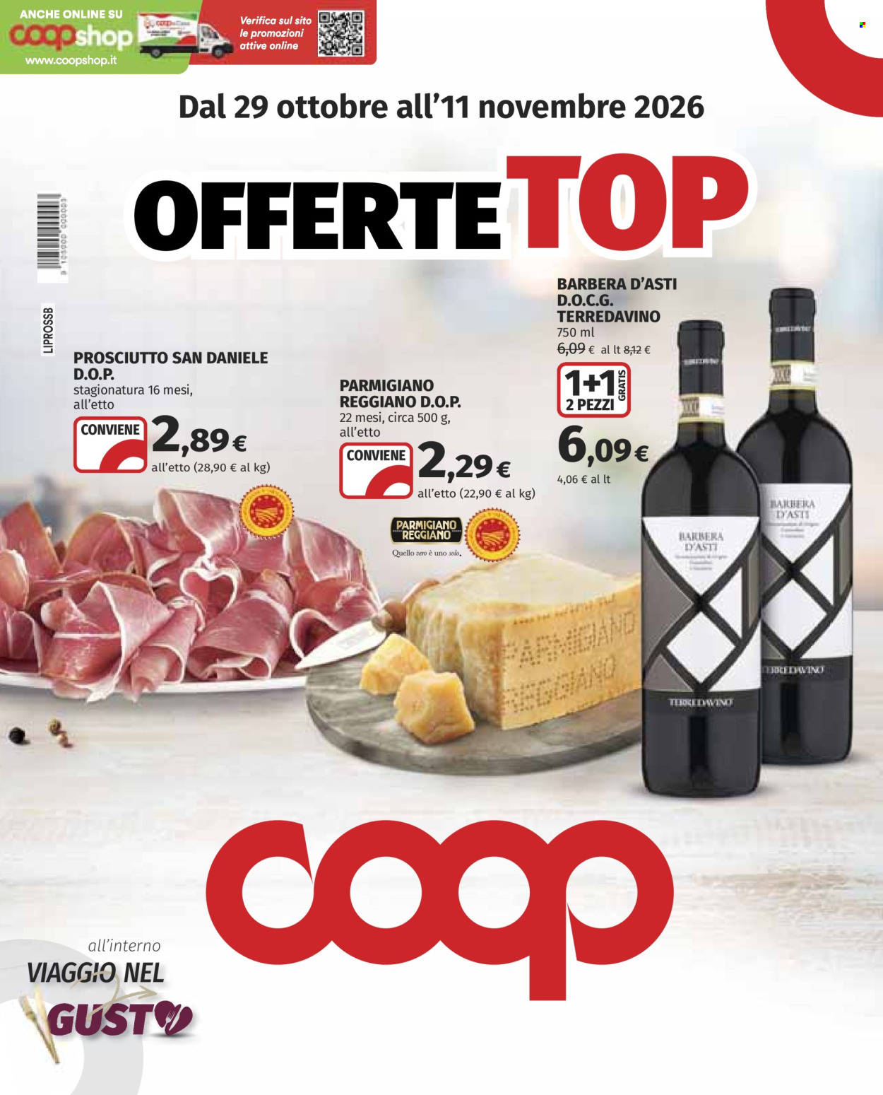 Volantino Coop - 29/10/2026 - 11/11/2026. Pagina 1