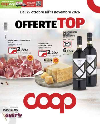Volantino Coop - 29/10/2026 - 11/11/2026.