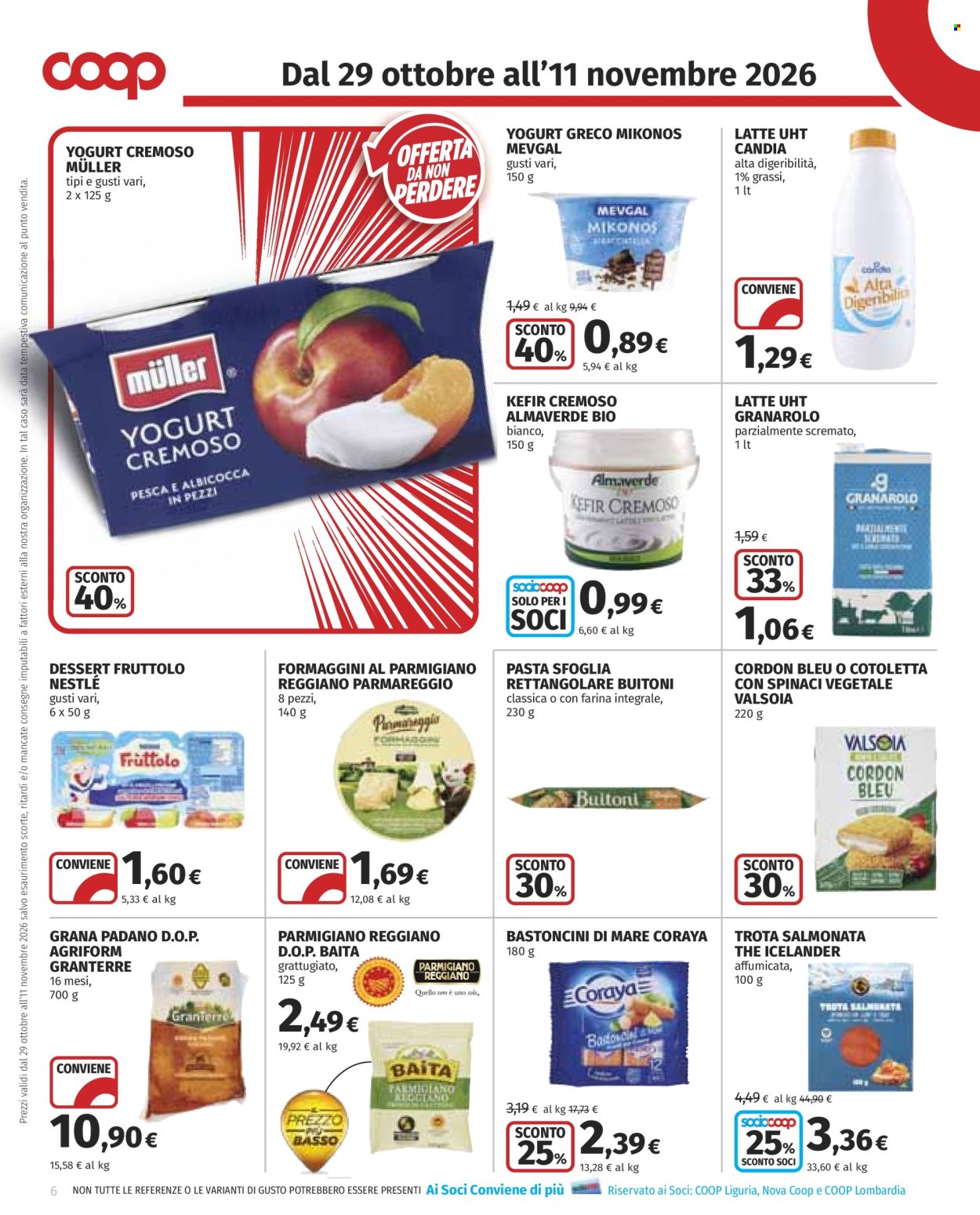 Volantino Coop - 29/10/2026 - 11/11/2026. Pagina 6