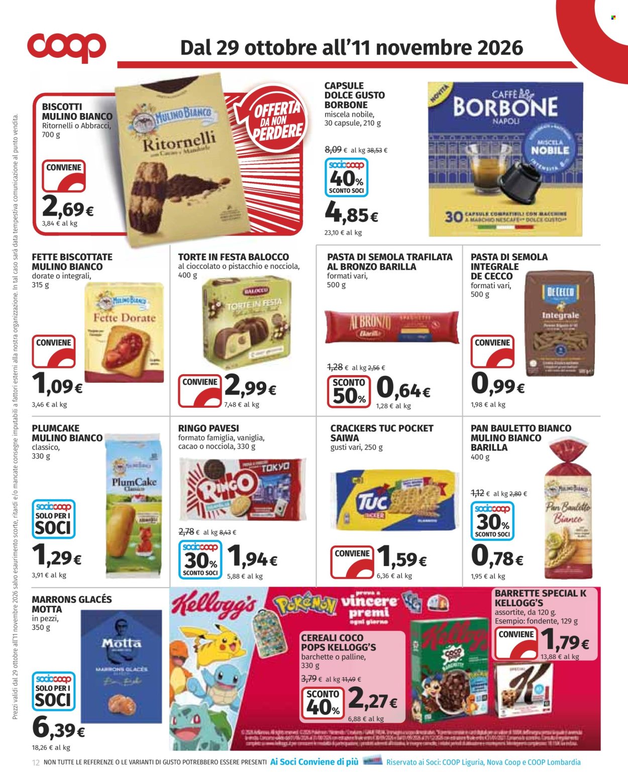 Volantino Coop - 29/10/2026 - 11/11/2026. Pagina 12