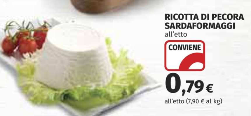 Ricotta di Pecora Sardaformaggi
