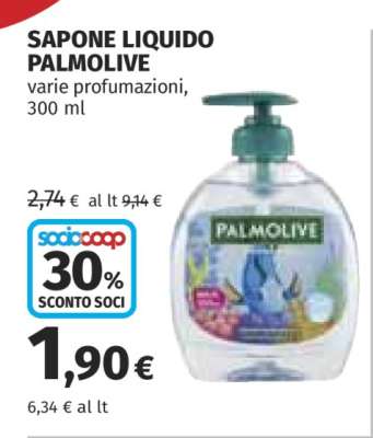 Sapone Liquido Palmolive