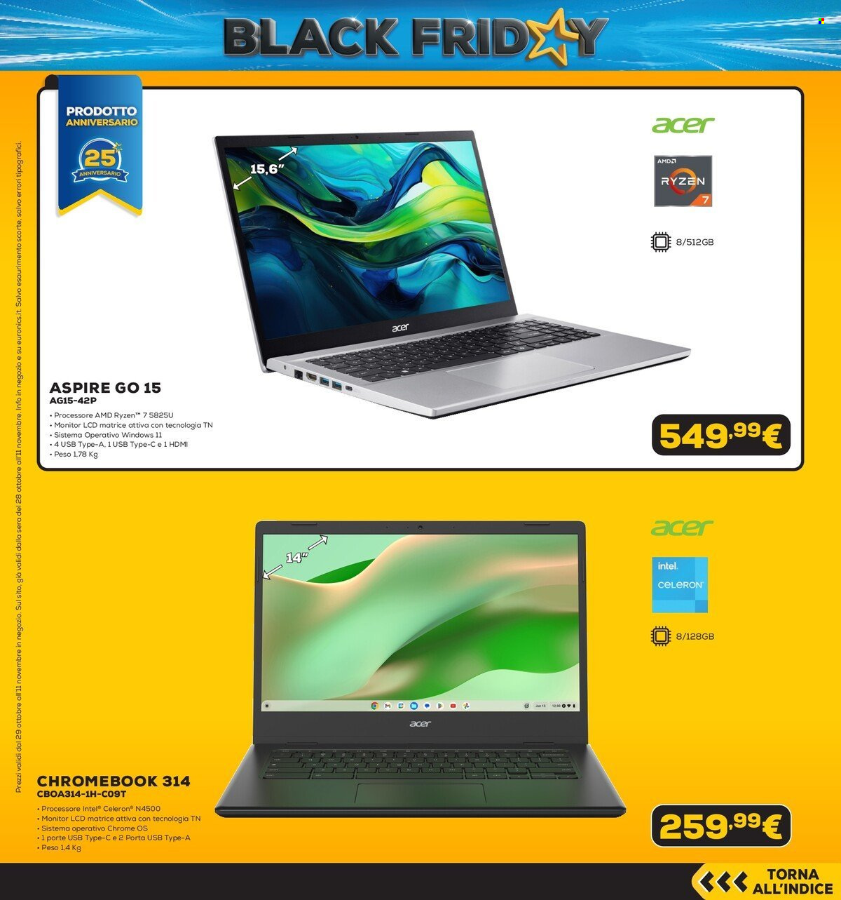 Volantino Euronics - 28/10/2026 - 11/11/2026. Pagina 14