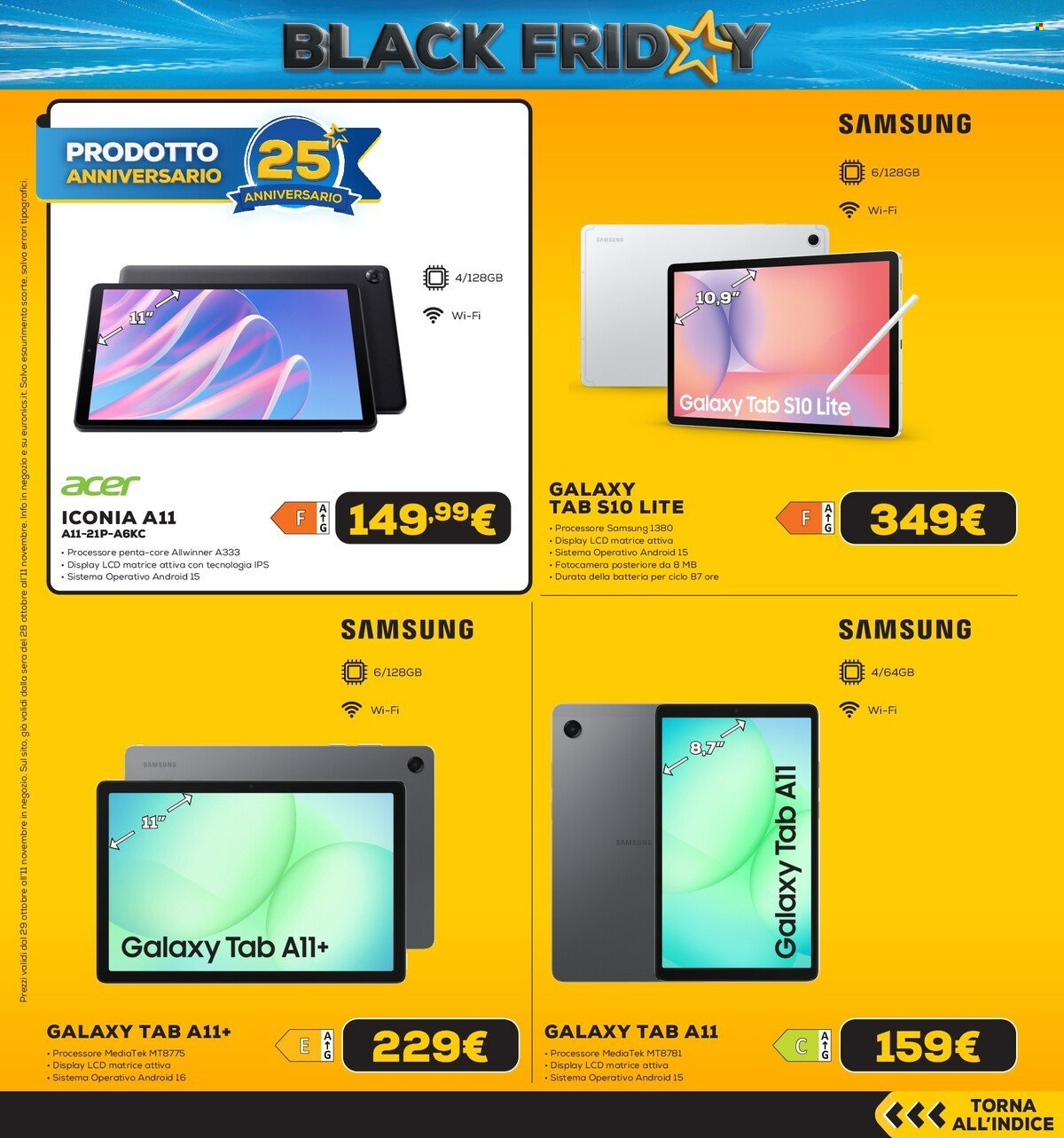 Volantino Euronics - 28/10/2026 - 11/11/2026. Pagina 16