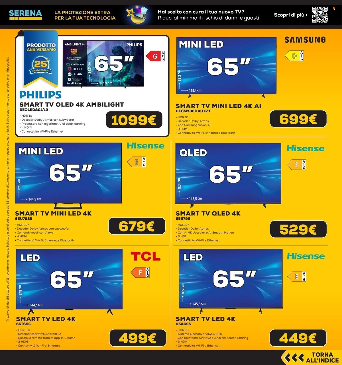 Volantino Euronics - 28/10/2026 - 11/11/2026. Pagina 21