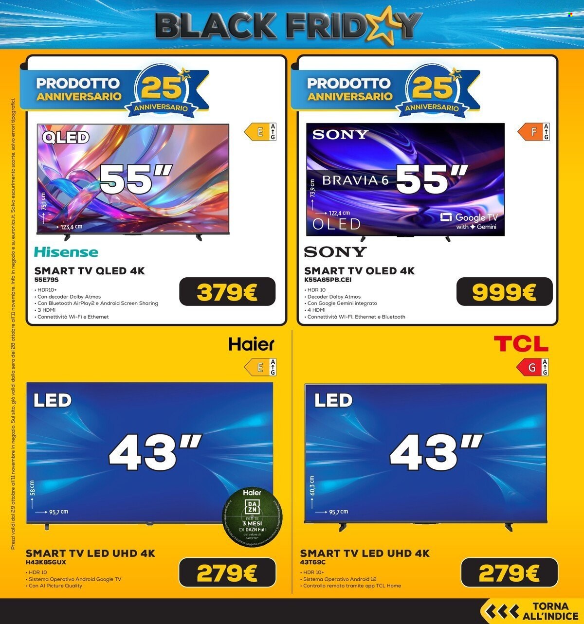 Volantino Euronics - 28/10/2026 - 11/11/2026. Pagina 24