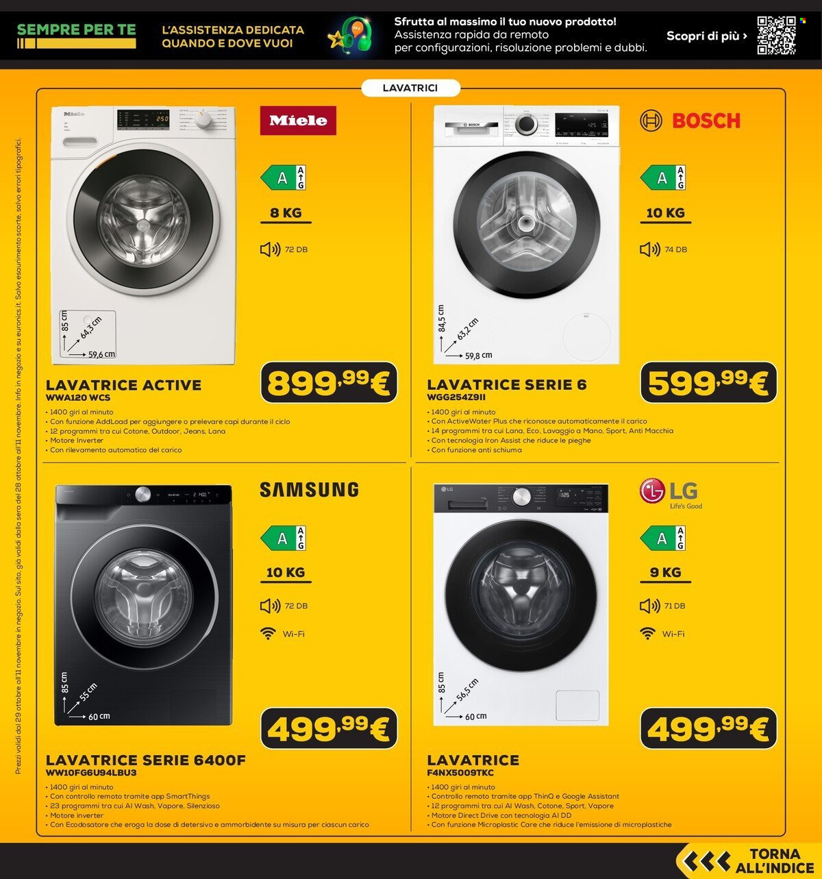 Volantino Euronics - 28/10/2026 - 11/11/2026. Pagina 40