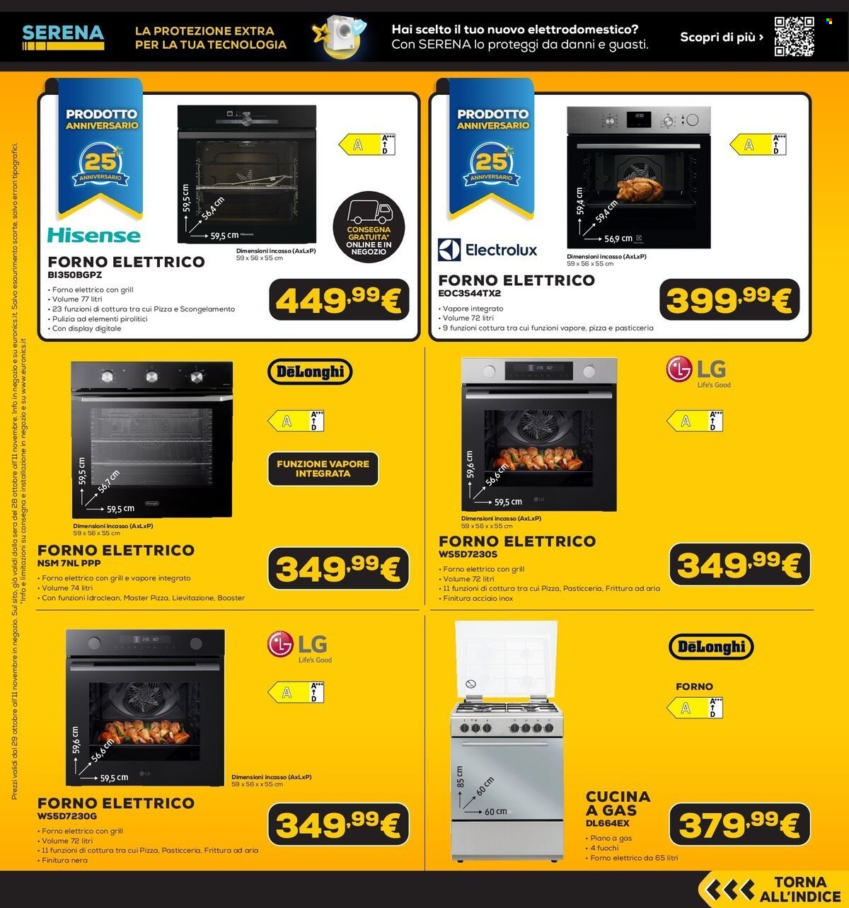 Volantino Euronics - 28/10/2026 - 11/11/2026. Pagina 47