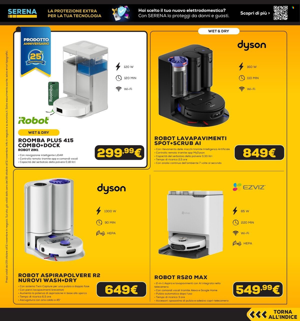 Volantino Euronics - 28/10/2026 - 11/11/2026. Pagina 56