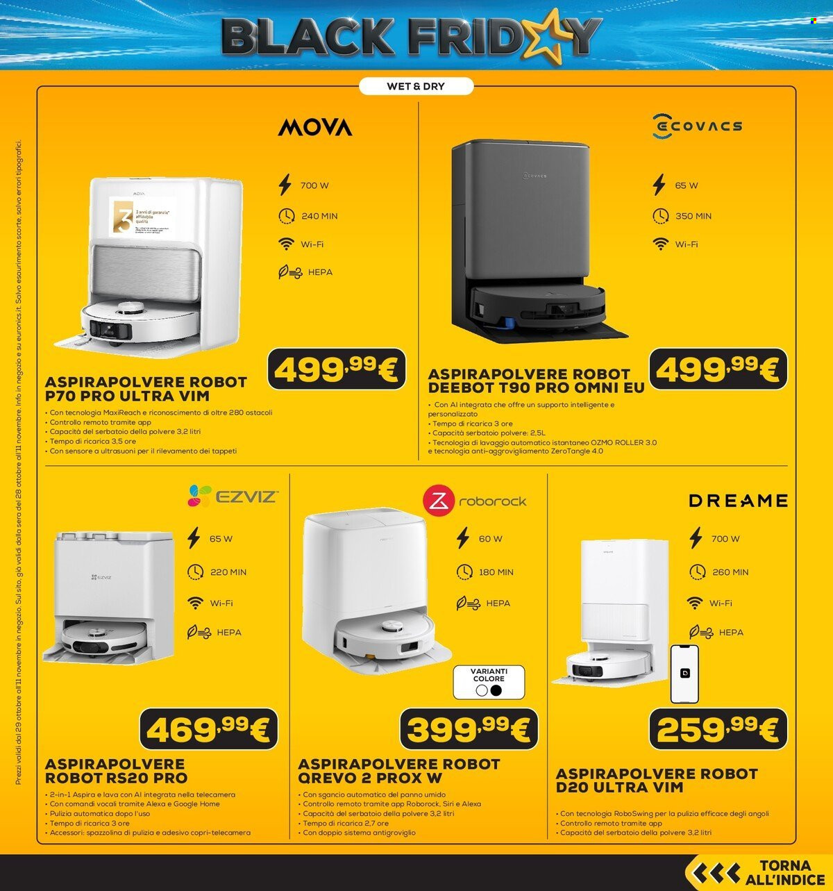 Volantino Euronics - 28/10/2026 - 11/11/2026. Pagina 57