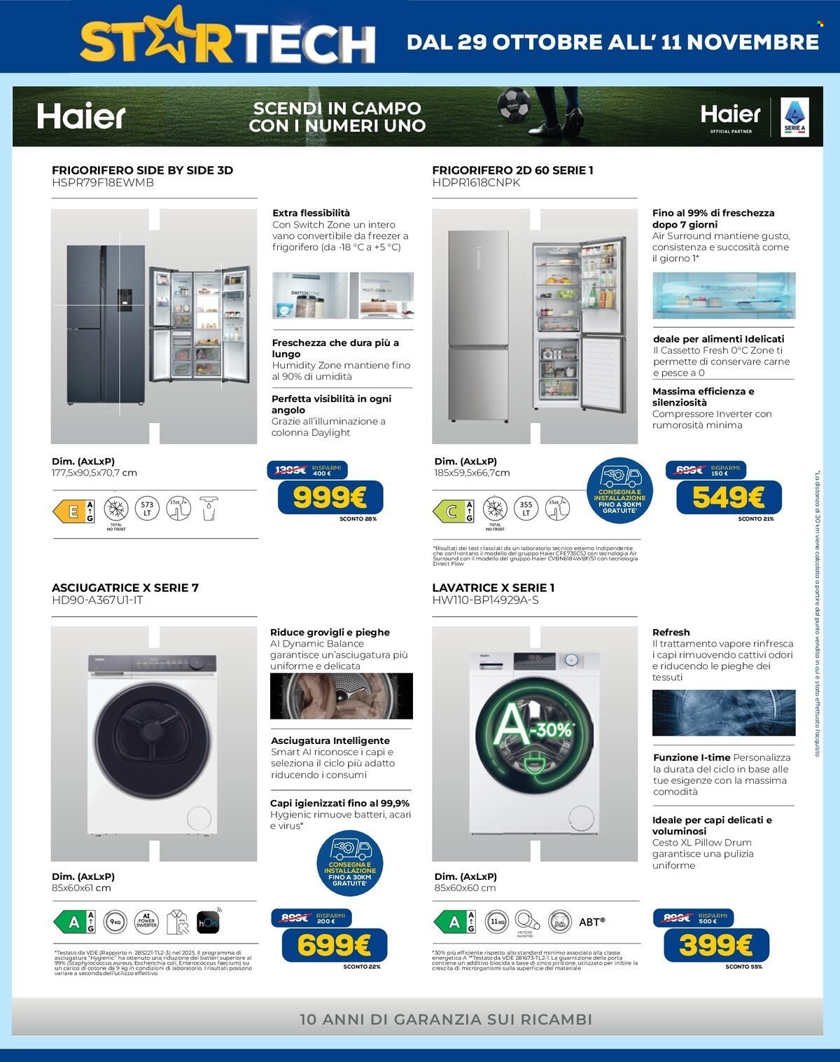 Volantino Euronics - 29/10/2026 - 11/11/2026. Pagina 8