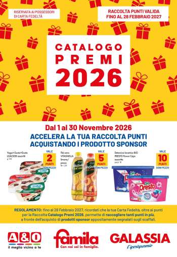 Volantino Famila - 1/11/2026 - 30/11/2026.