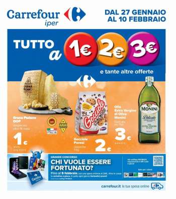 Volantino Carrefour - 27/1/2022 - 10/2/2022.