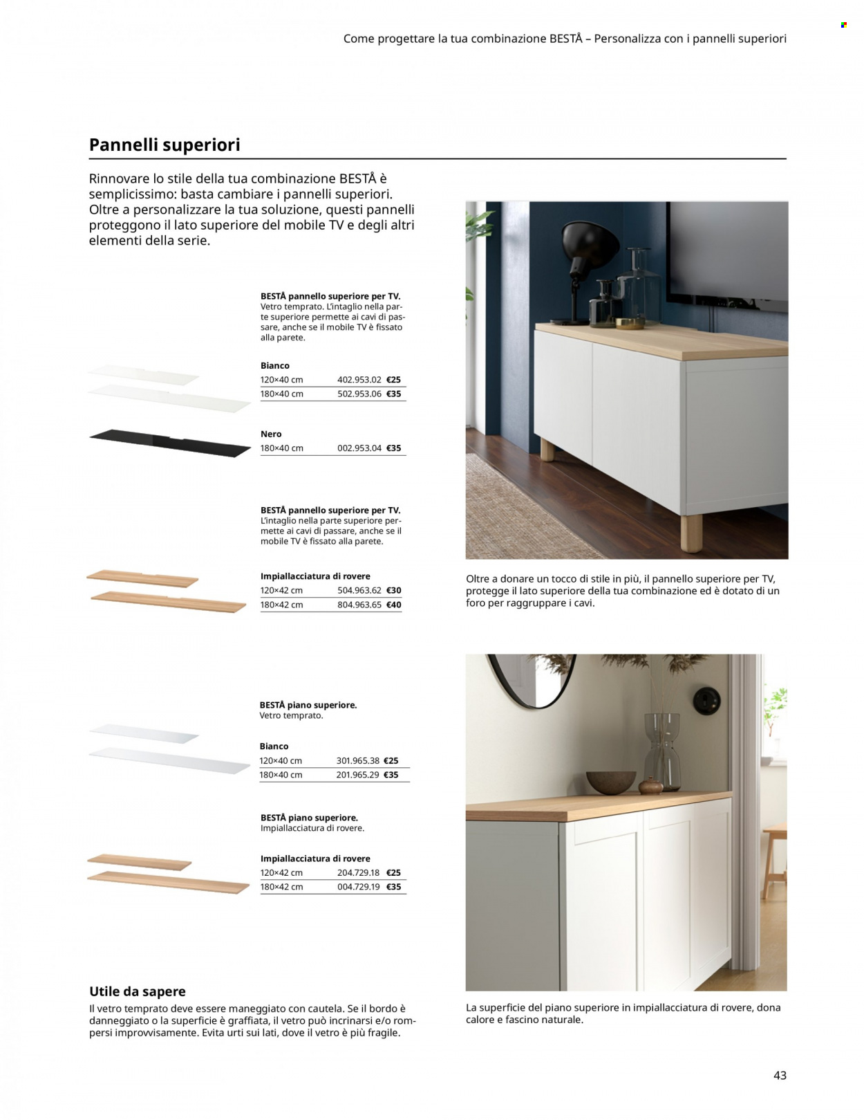 Volantino IKEA. Pagina 43.