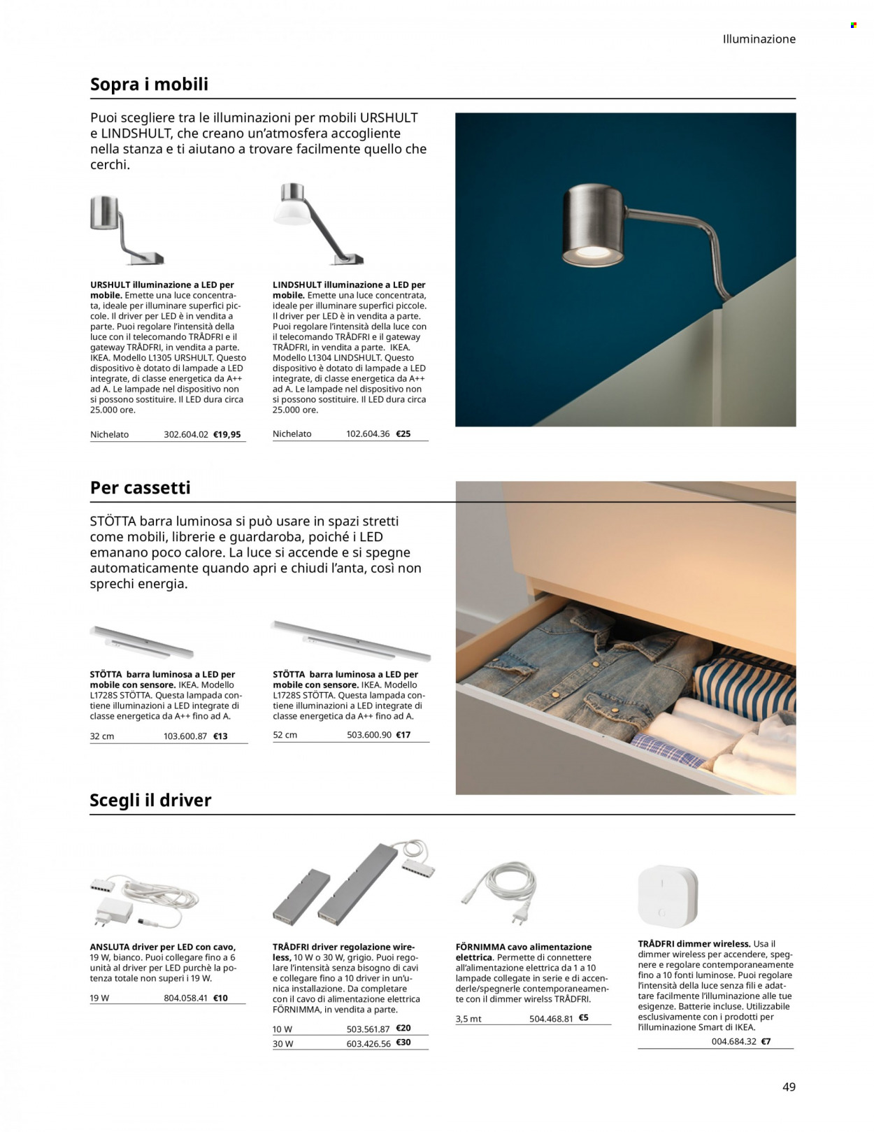 Volantino IKEA. Pagina 49.