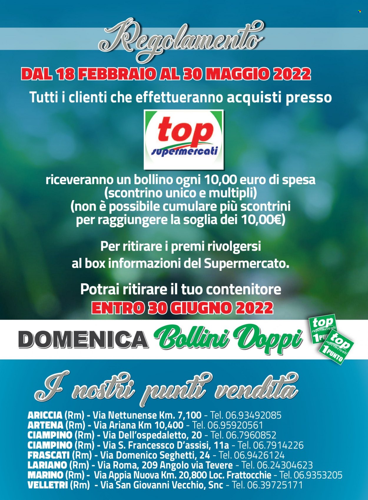 Volantino Top Supermercati - 18.2.2022 - 30.5.2022. Pagina 4.