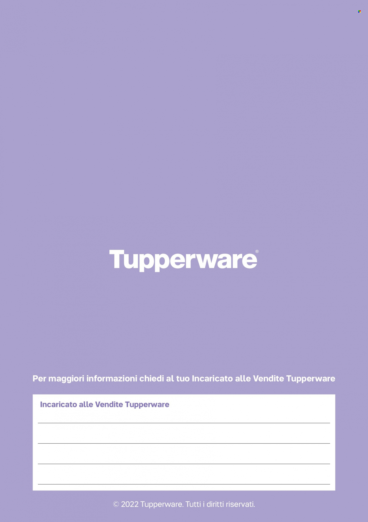 Volantino Tupperware - 3.5.2022 - 30.5.2022. Pagina 12.