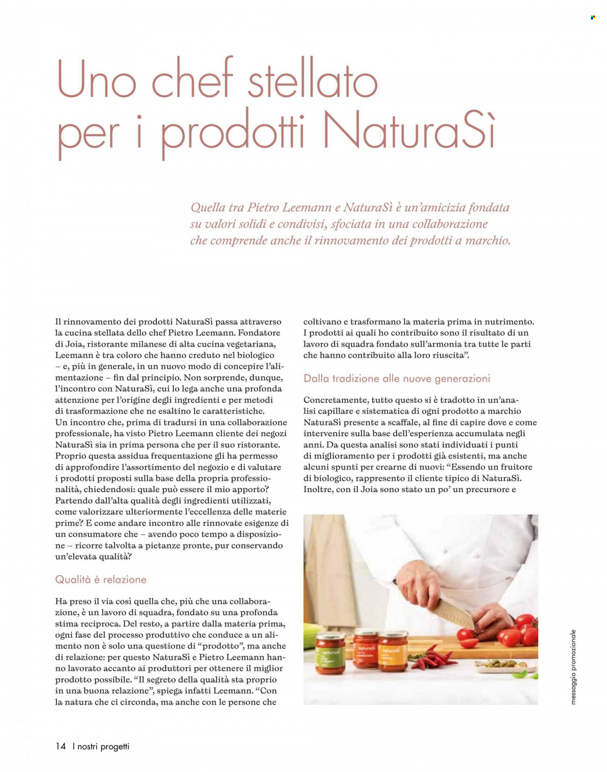 Volantino Natura Sì - 1.5.2022 - 30.6.2022. Pagina 14.