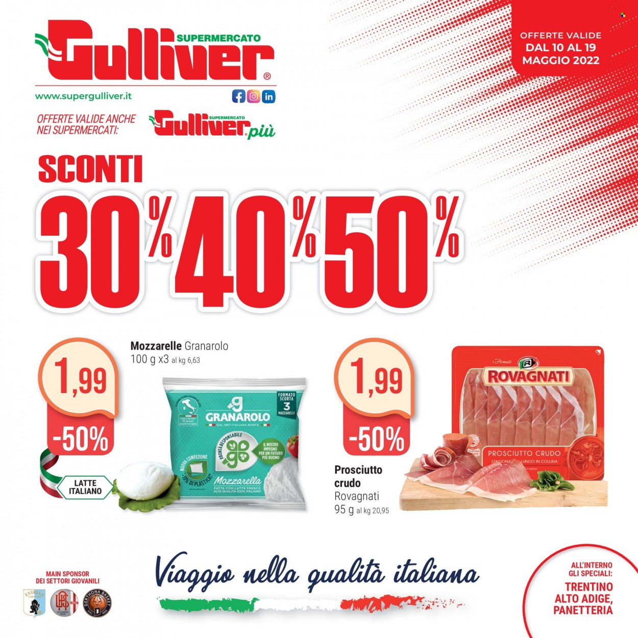 Volantino Gulliver - 10.5.2022 - 19.5.2022. Pagina 1.