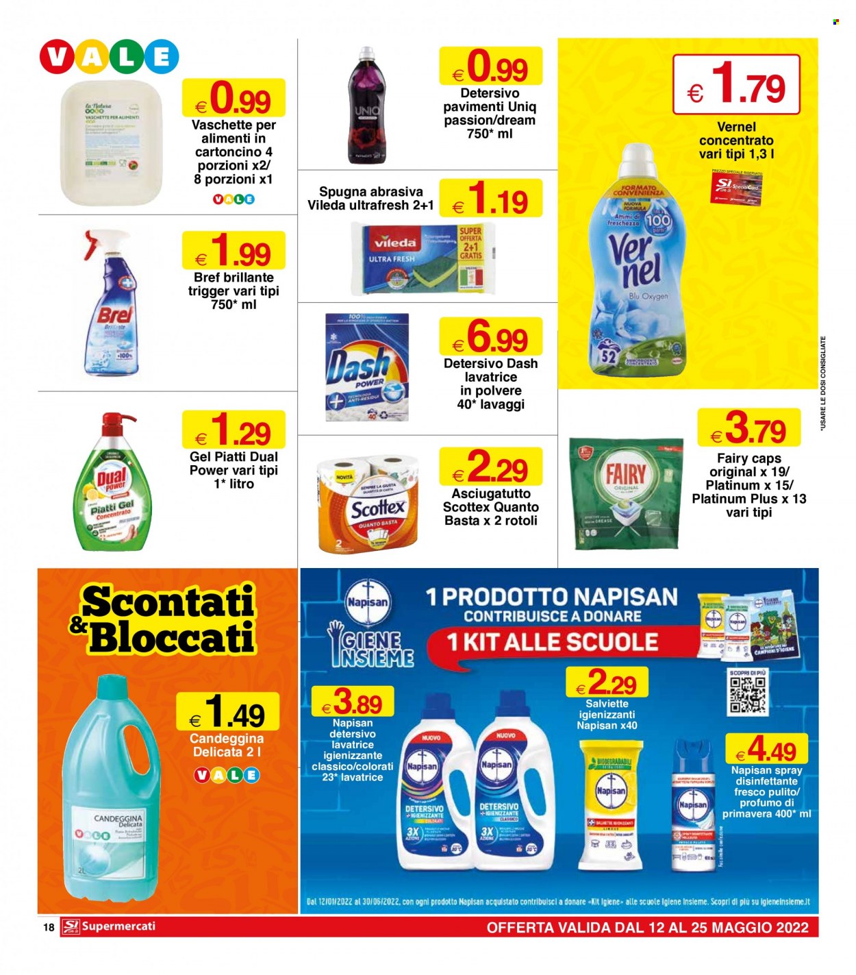 Volantino Si con te Supermercati - 12.5.2022 - 25.5.2022. Pagina 18.