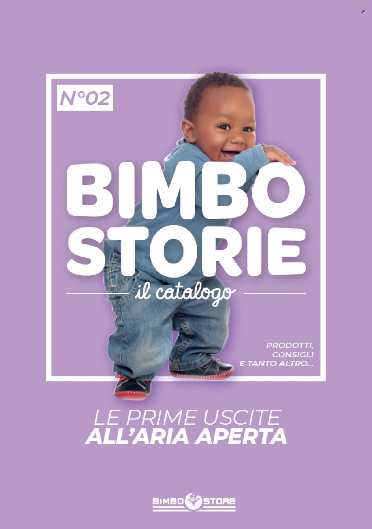 Volantino Bimbo Store. Pagina 1.
