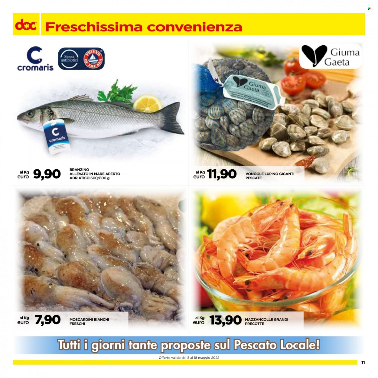 Volantino doc supermercati - 5.5.2022 - 18.5.2022. Pagina 11.