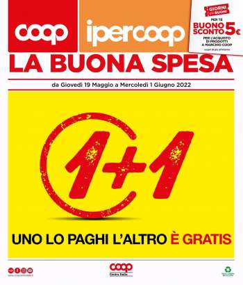 Volantino Coop - 19/5/2022 - 1/6/2022.