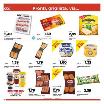 Volantino doc supermercati - 19/5/2022 - 31/5/2022.