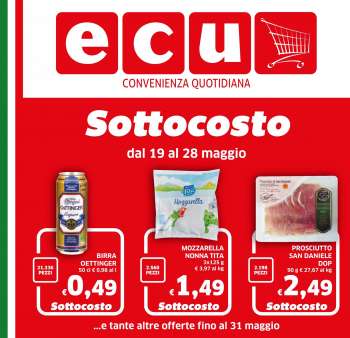Volantino ECU Discount - 19/5/2022 - 28/5/2022.