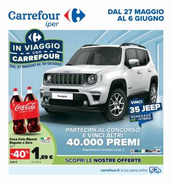Volantino Carrefour - 27/5/2022 - 6/6/2022.
